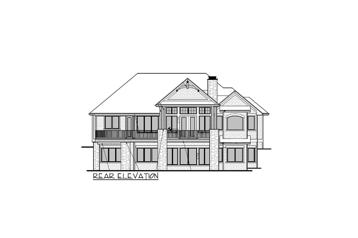 Plan 95034RW: Craftsman House Plan with Dramatic Views In Back - Image #13 - Craftsman, New American, Northwest, Rustic
