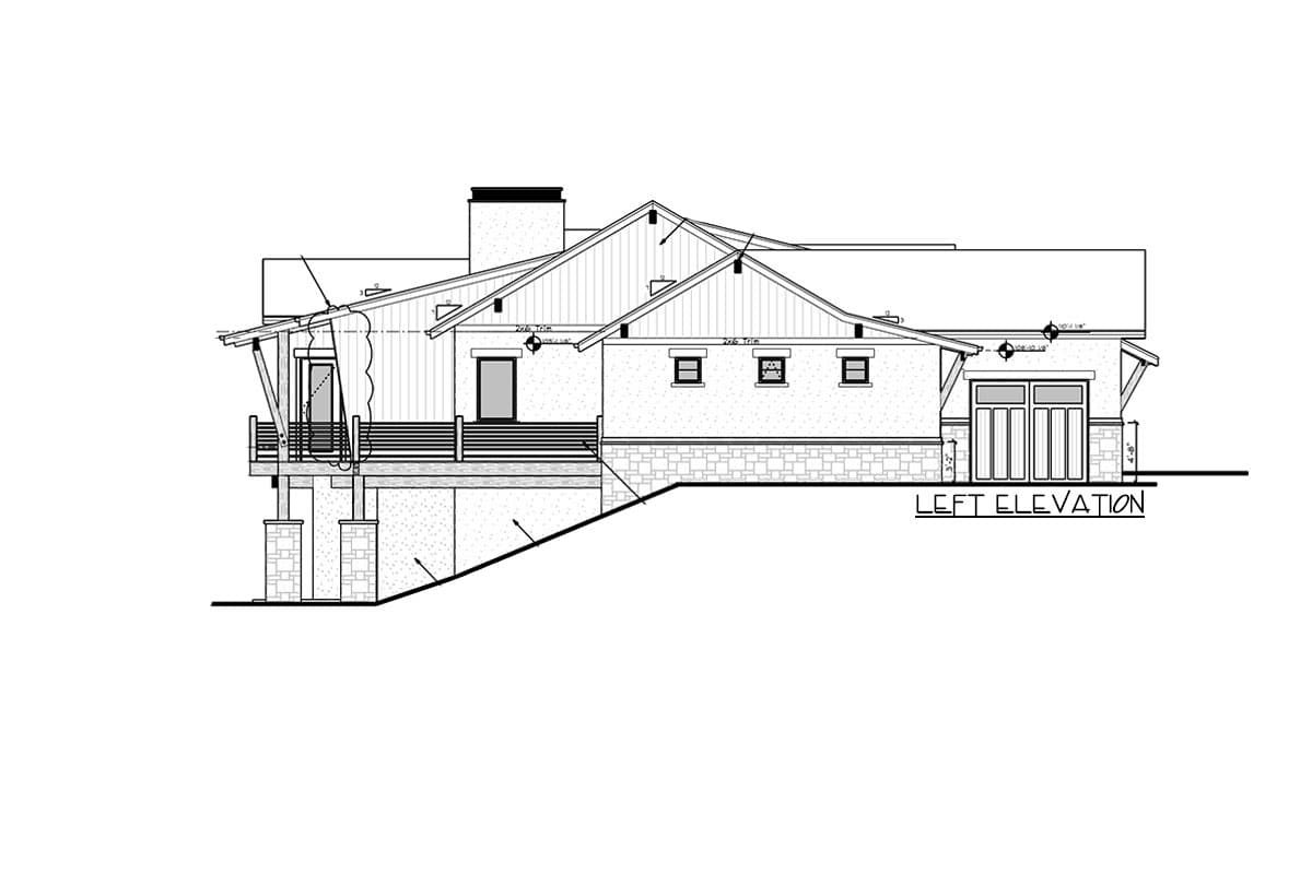 Plan 95036RW: Craftsman House Plan for a Sloping Lot - Image #98 - Craftsman, Northwest, Rustic