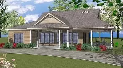 Graceful Southern Cottage