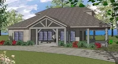 Graceful Craftsman Cottage