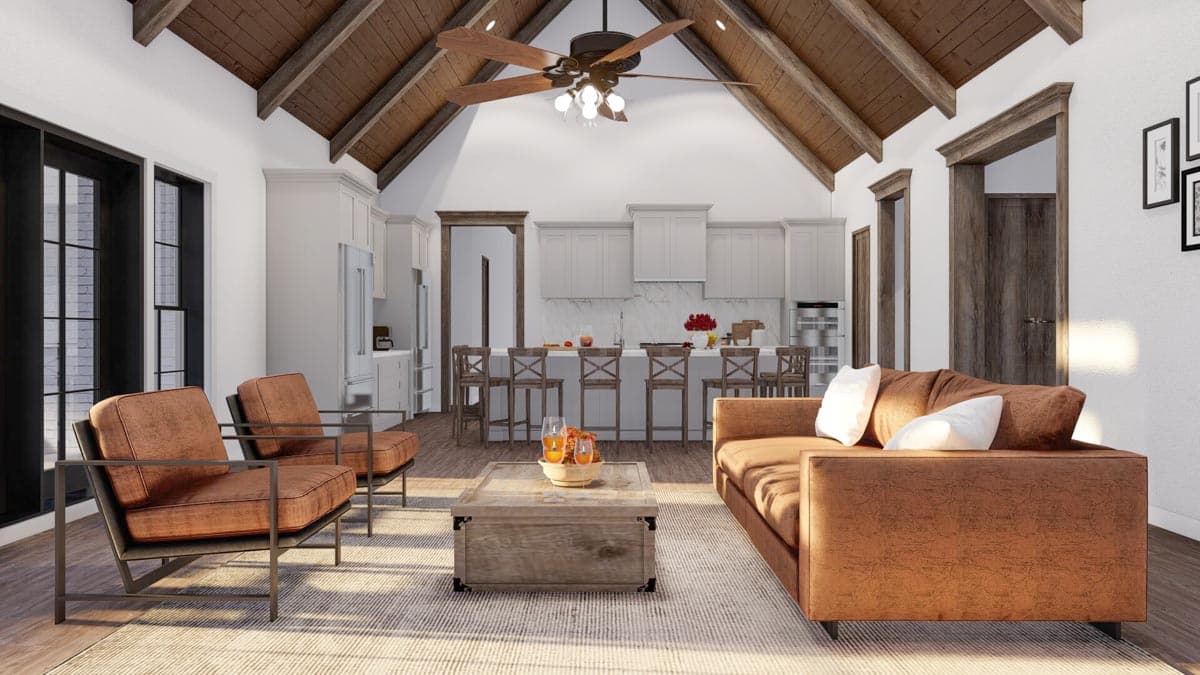 Plan 70540MK: Eye-Catching Craftsman House Plan - Image #6 - Craftsman, Northwest