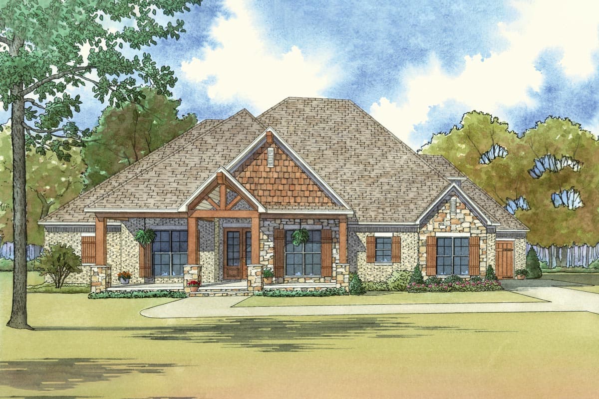 Plan 70540MK: Eye-Catching Craftsman House Plan - Image #19 - Craftsman, Northwest