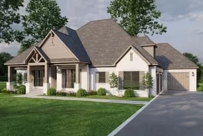 Eye-Catching Craftsman House Plan