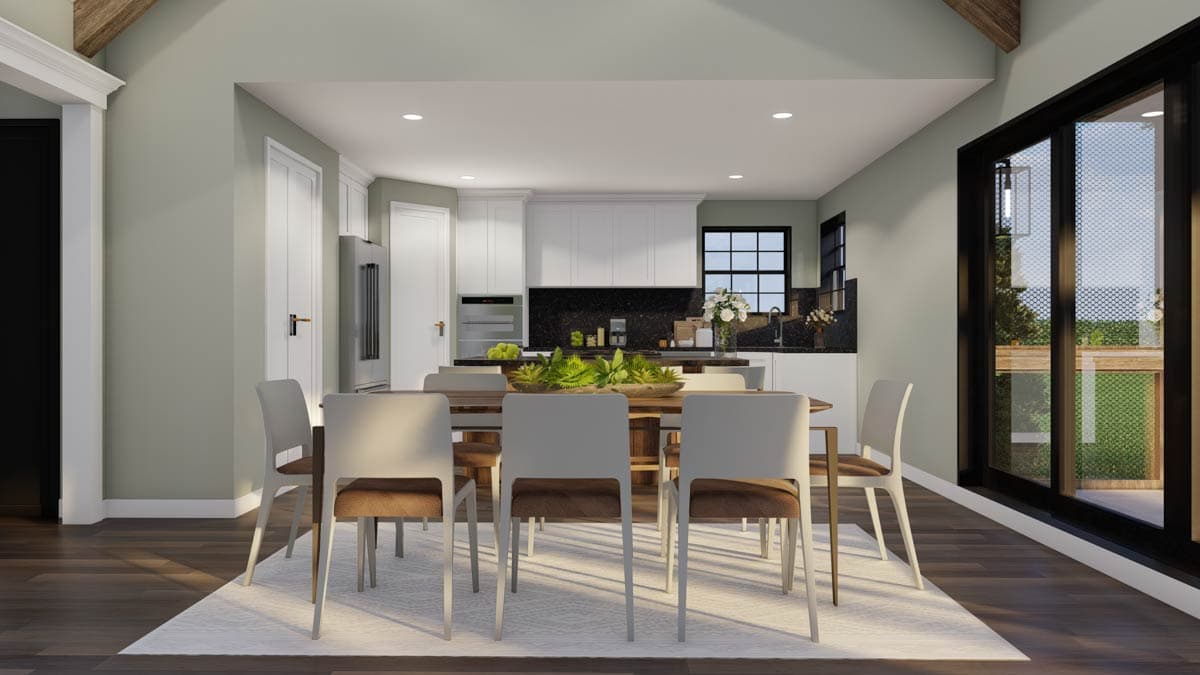 Plan 70541MK: 4 Bed Southern House Plan with Vaulted Great Room - 1994 Sq Ft - Image #12 - Southern, Traditional