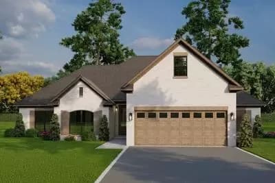 4 Bed Southern House Plan with Vaulted Great Room - 1994 Sq Ft