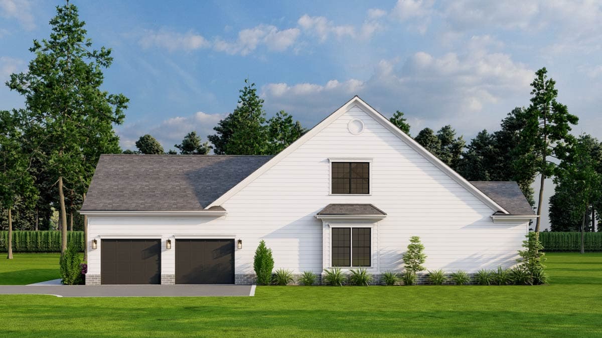Plan 70542MK: 3 Bed Country Home Plan with an Option for a 4th Bed - 2148 Sq Ft - Image #7 - Colonial, Country, Craftsman, Modern Farmhouse, Traditional