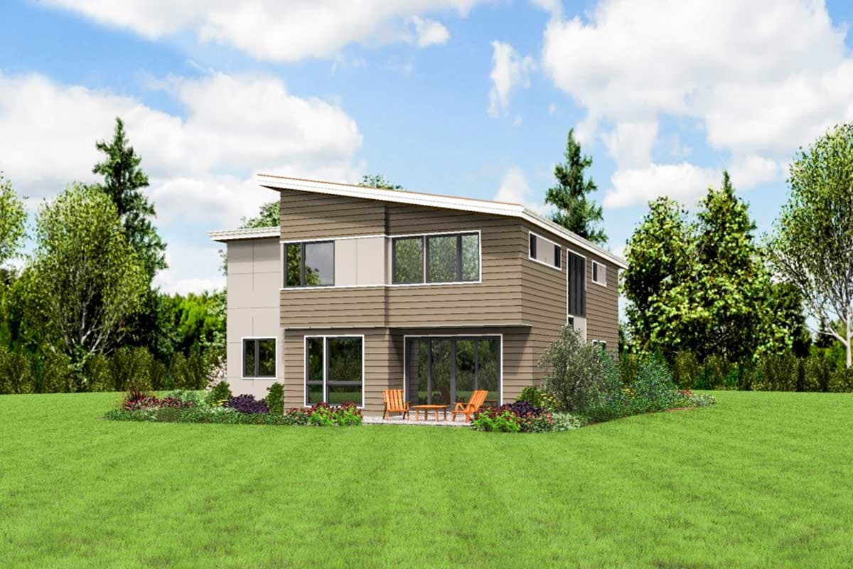 Plan 69645AM: Modern House Plan with Vaulted Games Room - Image #7 - Contemporary, Modern, Northwest