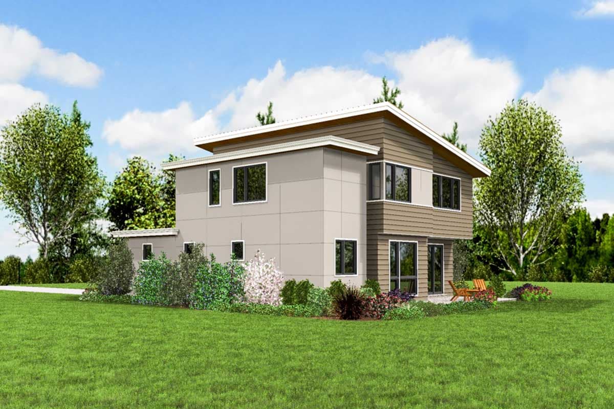 Plan 69645AM: Modern House Plan with Vaulted Games Room - Image #10 - Contemporary, Modern, Northwest