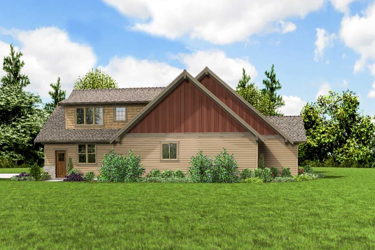 Plan 69648AM: 3-Bed Craftsman House Plan with Loft and Games Room - Image #10 - Craftsman, Mountain