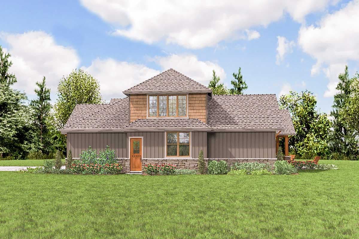 Plan 69650AM: Rugged Craftsman House Plan with Upstairs Game Room - Image #10 - Craftsman, Mountain, Northwest, Ranch, Rustic