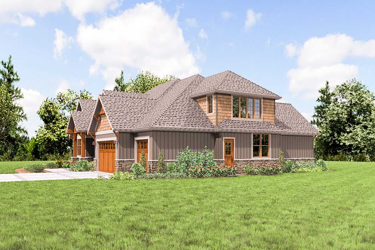 Plan 69650AM: Rugged Craftsman House Plan with Upstairs Game Room - Image #11 - Craftsman, Mountain, Northwest, Ranch, Rustic
