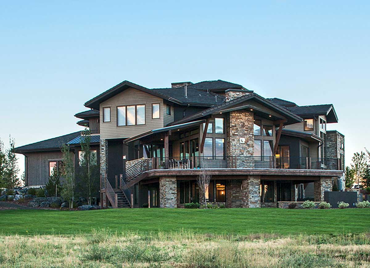 Plan 95031RW: Unique Craftsman House Plan with Sunken Great Room - Image #4 - Craftsman, Mountain, Northwest, Rustic