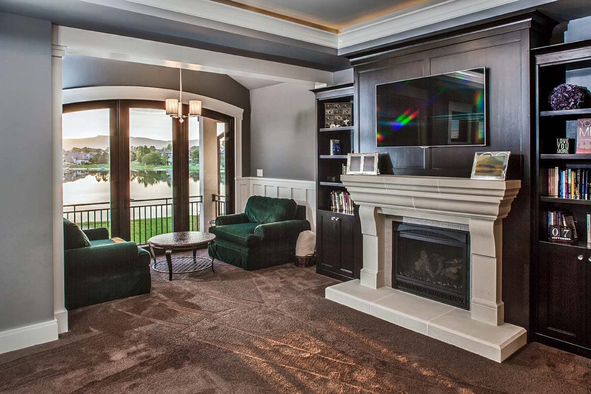 Plan 95038RW: Luxury Mountain Home with Bonus and Lower Level Expansion - Image #12 - Craftsman, European, French Country, Mountain, Northwest, Rustic