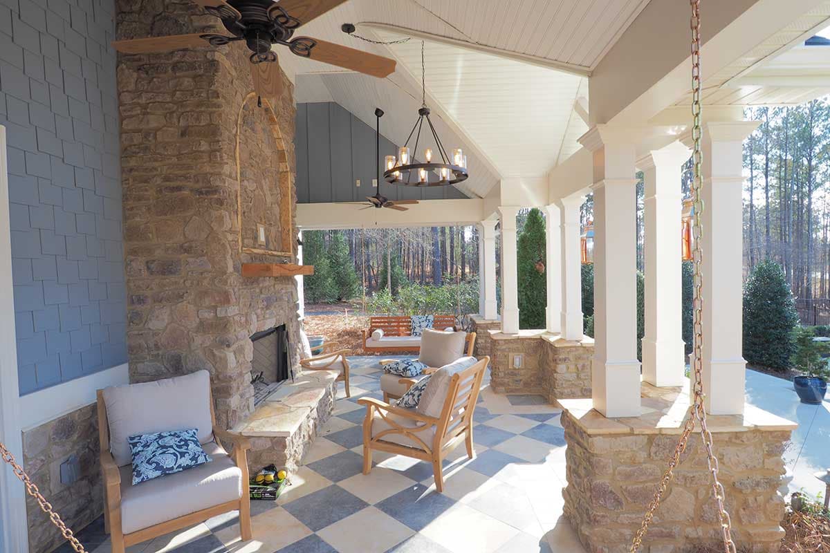 Plan 36083DK: Classy Poolhouse Plan Escape - Image #13 - Cottage, Vacation