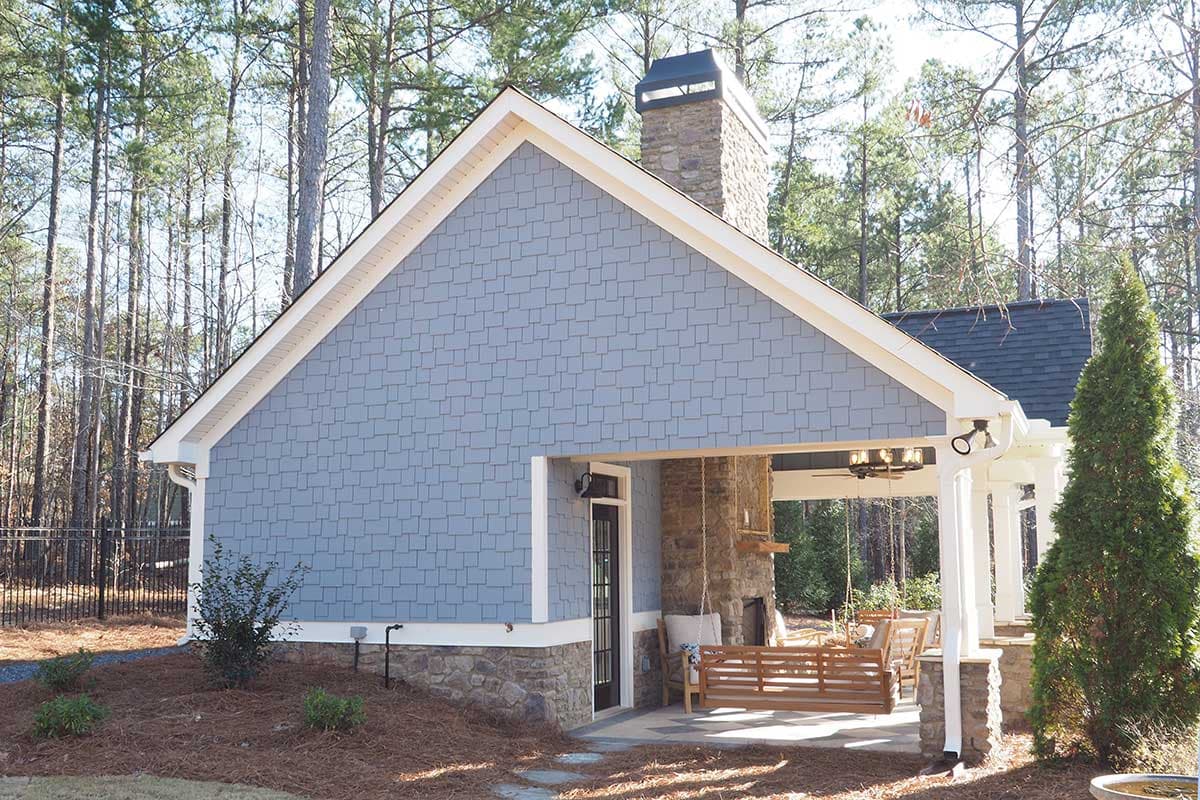 Plan 36083DK: Classy Poolhouse Plan Escape - Image #5 - Cottage, Vacation