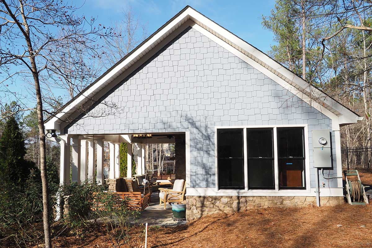 Plan 36083DK: Classy Poolhouse Plan Escape - Image #9 - Cottage, Vacation
