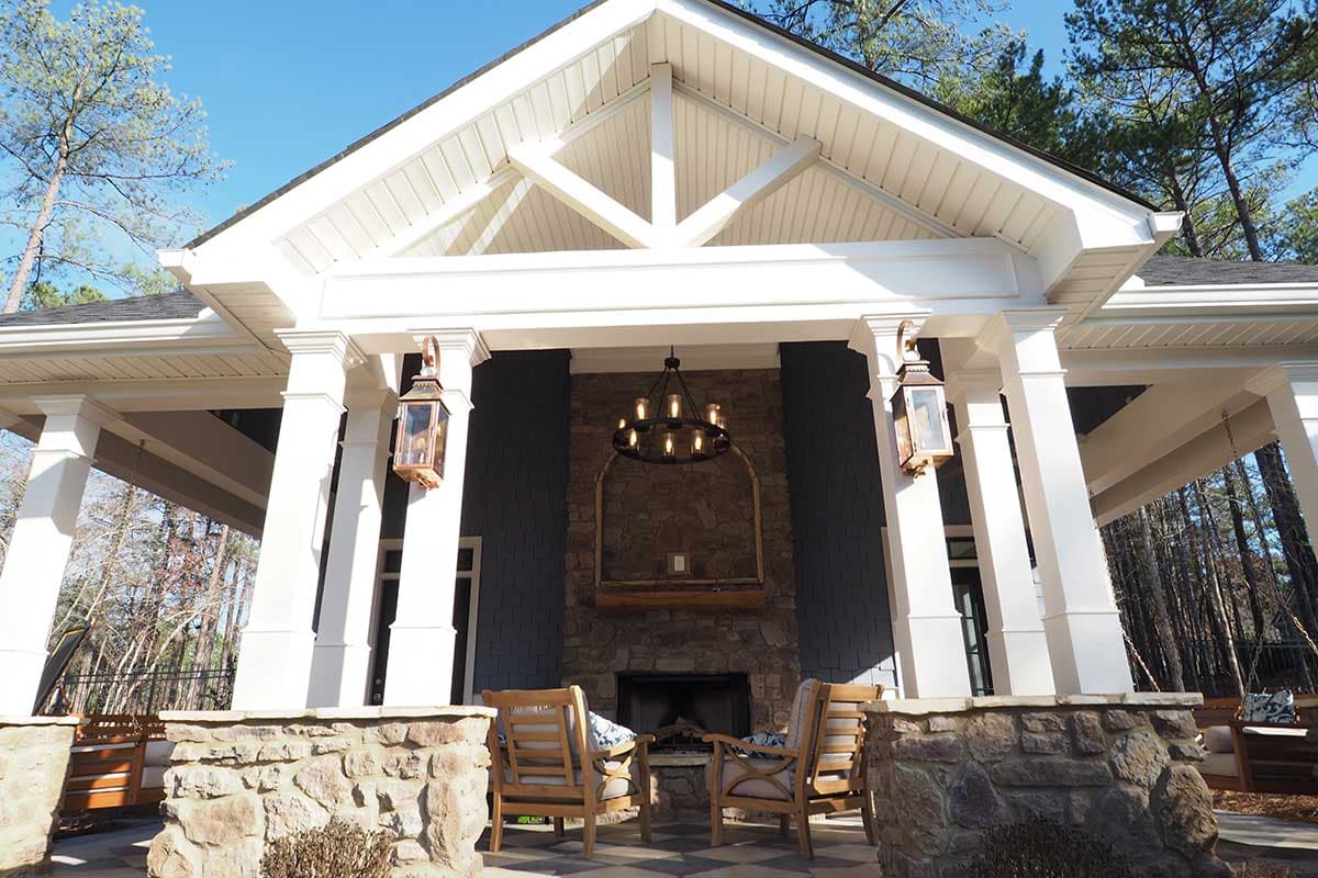 Plan 36083DK: Classy Poolhouse Plan Escape - Image #10 - Cottage, Vacation