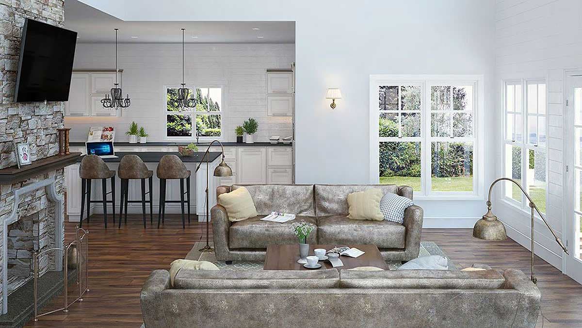 Plan 92381MX: 3-Bed Traditional Farmhouse with Great Room and Wrap-Around-Porch - 2208 Sq Ft - Image #24 - Country, Farmhouse, Modern Farmhouse, Southern, Southern Traditional, Traditional