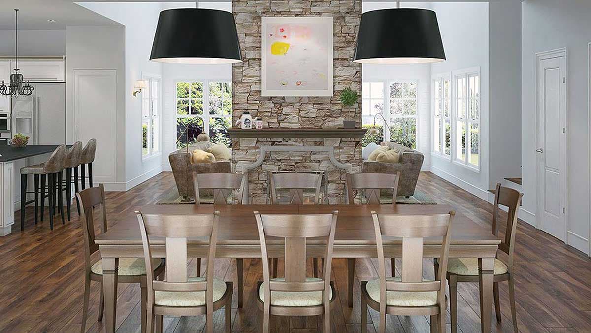 Plan 92381MX: 3-Bed Traditional Farmhouse with Great Room and Wrap-Around-Porch - 2208 Sq Ft - Image #27 - Country, Farmhouse, Modern Farmhouse, Southern, Southern Traditional, Traditional