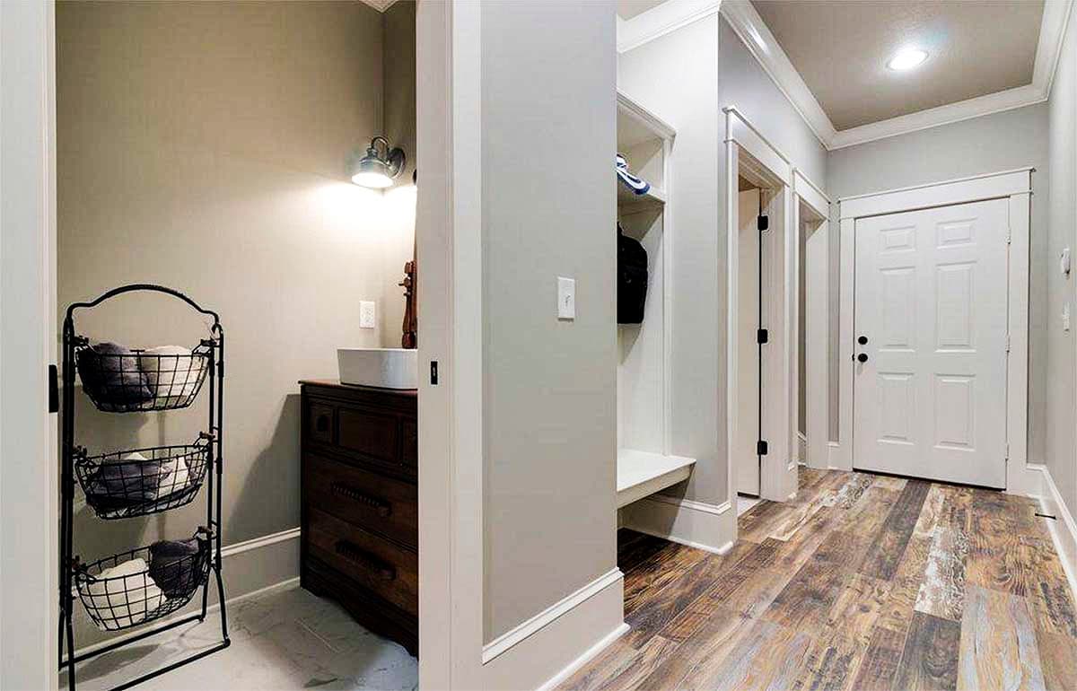 Plan 70545MK: 3 Bed House Plan with Brick Exterior and Bonus Over Garage - Image #13 - New American, Ranch, Rustic, Traditional