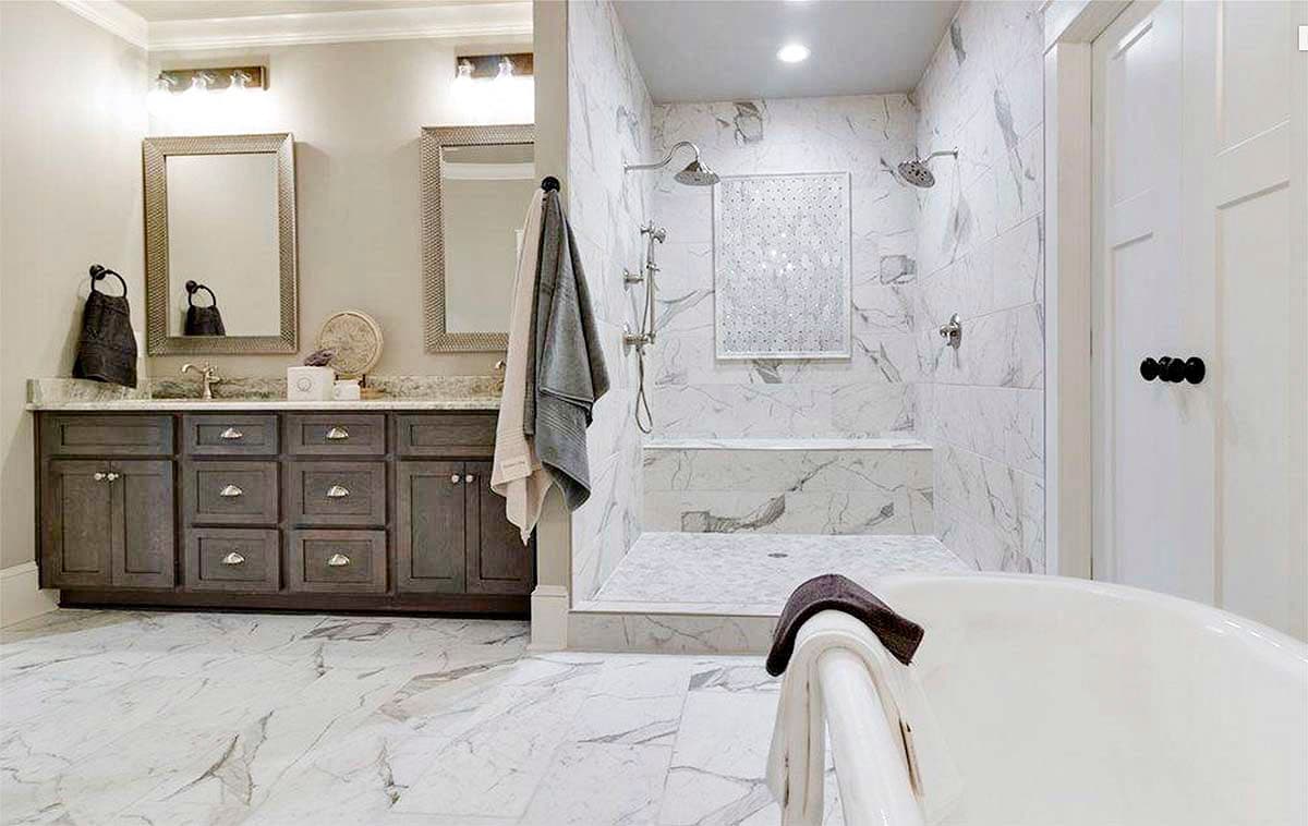 Plan 70545MK: 3 Bed House Plan with Brick Exterior and Bonus Over Garage - Image #21 - New American, Ranch, Rustic, Traditional