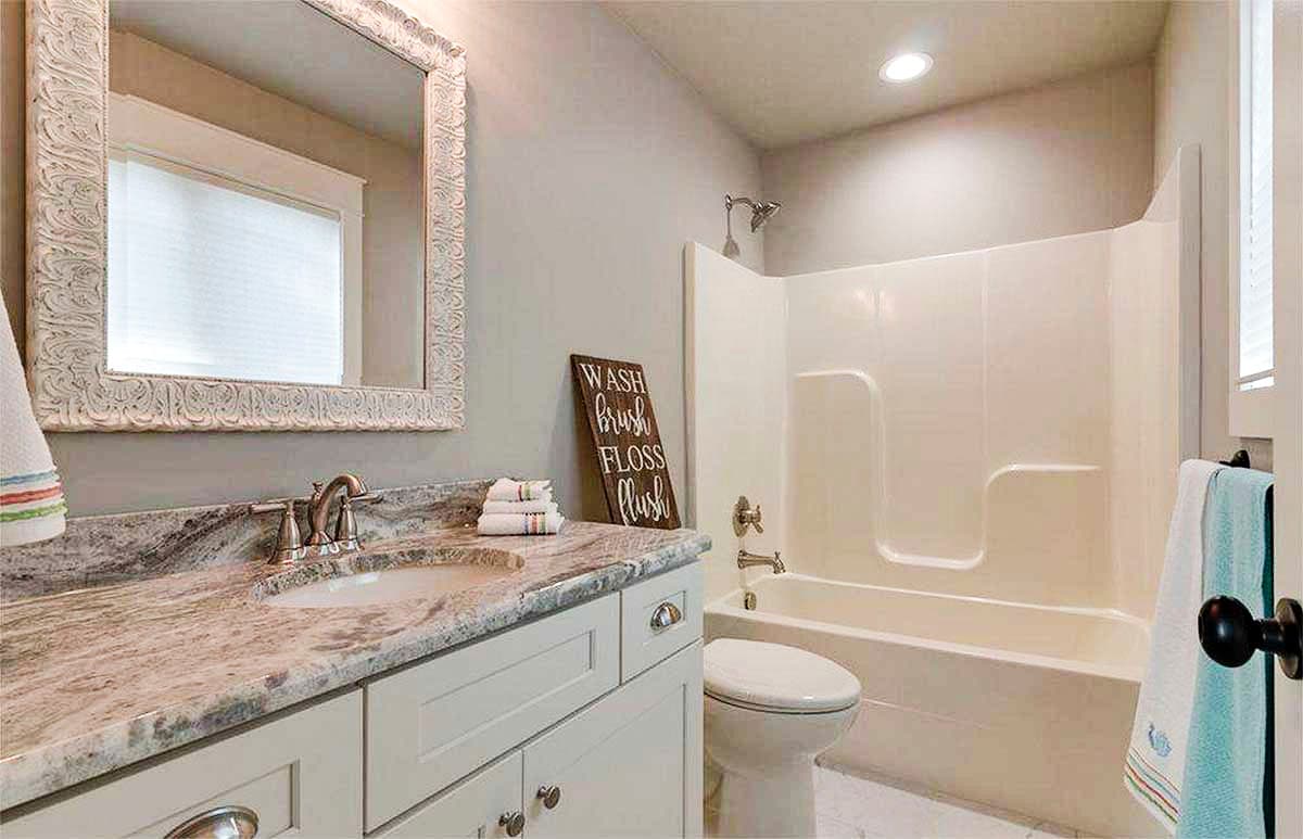 Plan 70545MK: 3 Bed House Plan with Brick Exterior and Bonus Over Garage - Image #24 - New American, Ranch, Rustic, Traditional