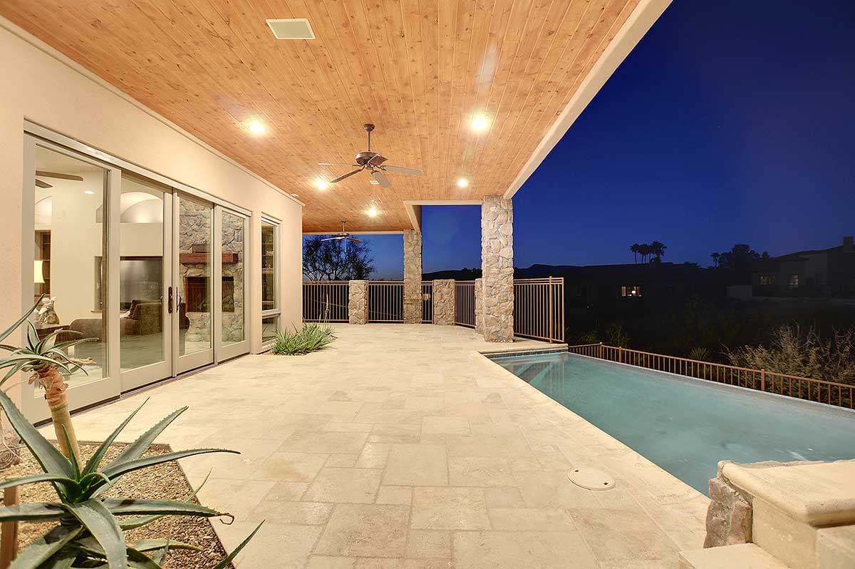 Plan 450003ESP: Exclusive Sleek Contemporary House Plan with 2 Master Suites - Image #4 - Contemporary, Mid Century Modern, Modern, Southwest