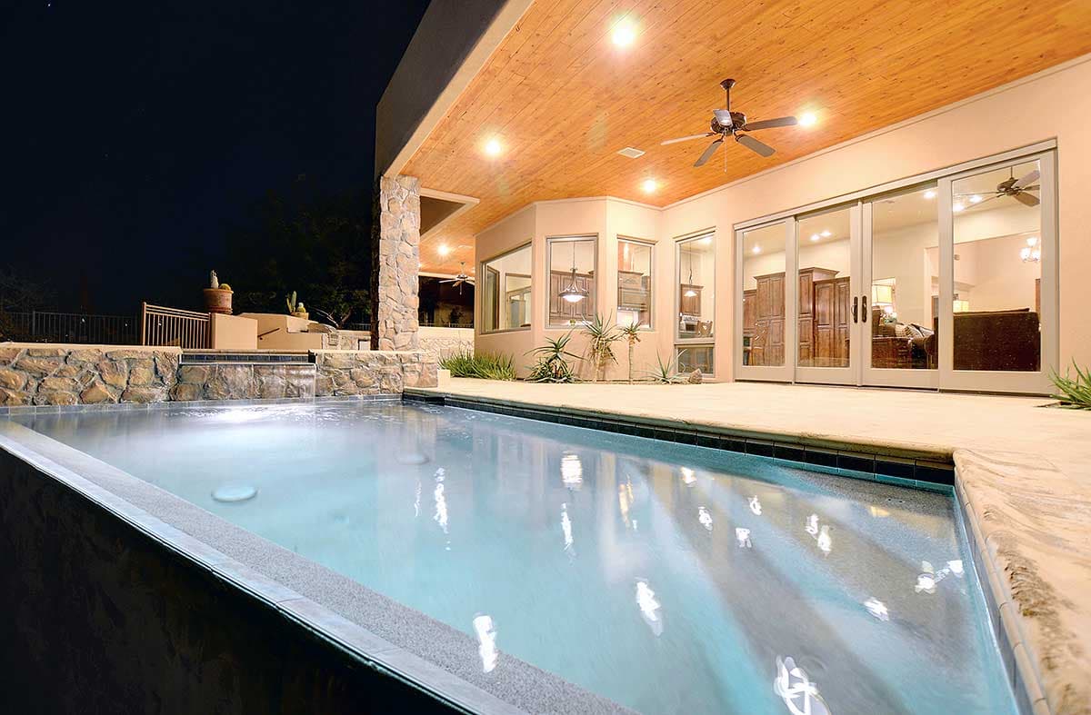 Plan 450003ESP: Exclusive Sleek Contemporary House Plan with 2 Master Suites - Image #6 - Contemporary, Mid Century Modern, Modern, Southwest