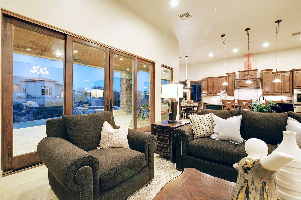 Plan 450003ESP: Exclusive Sleek Contemporary House Plan with 2 Master Suites - Image #8 - Contemporary, Mid Century Modern, Modern, Southwest