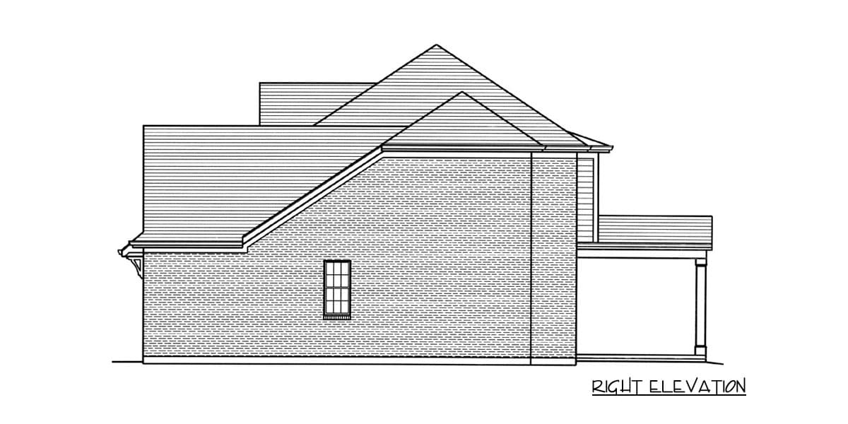Plan 39255ST: Open Concept House Plan with All Beds Upstairs - Image #4 - Craftsman, Traditional