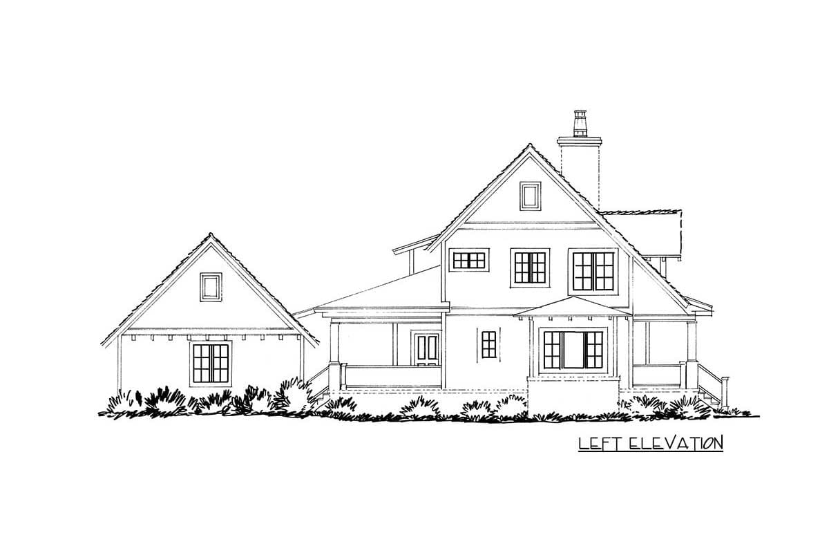 Plan 12954KN: Classic  Country Farmhouse House Plan  - Image #4 - Country, Farmhouse, Rustic