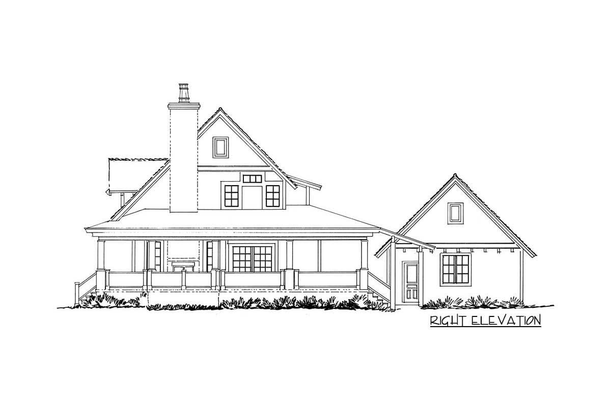Plan 12954KN: Classic  Country Farmhouse House Plan  - Image #6 - Country, Farmhouse, Rustic