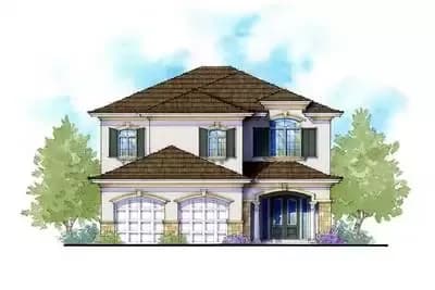 2-Story 4 Bedroom House Plan with Options