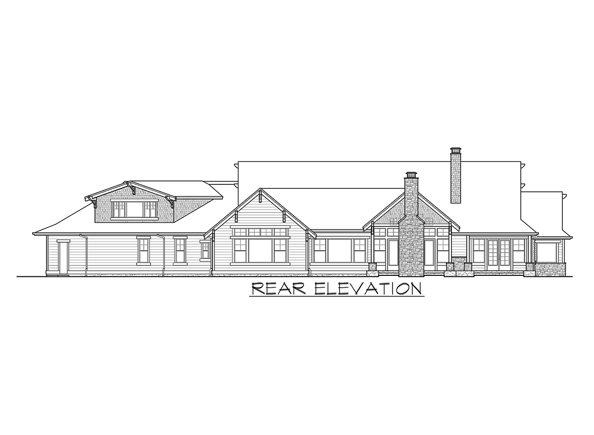 Plan 23681JD: 4 Bed Craftsman with Dynamic Floor Plan - Image #32 - Craftsman, Mountain, Shingle