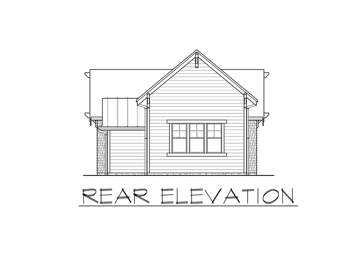 Plan 23664JD: Craftsman Style RV Garage - 1184 Sq Ft - Architectural Designs - Image #4 - Craftsman, Shingle, Traditional