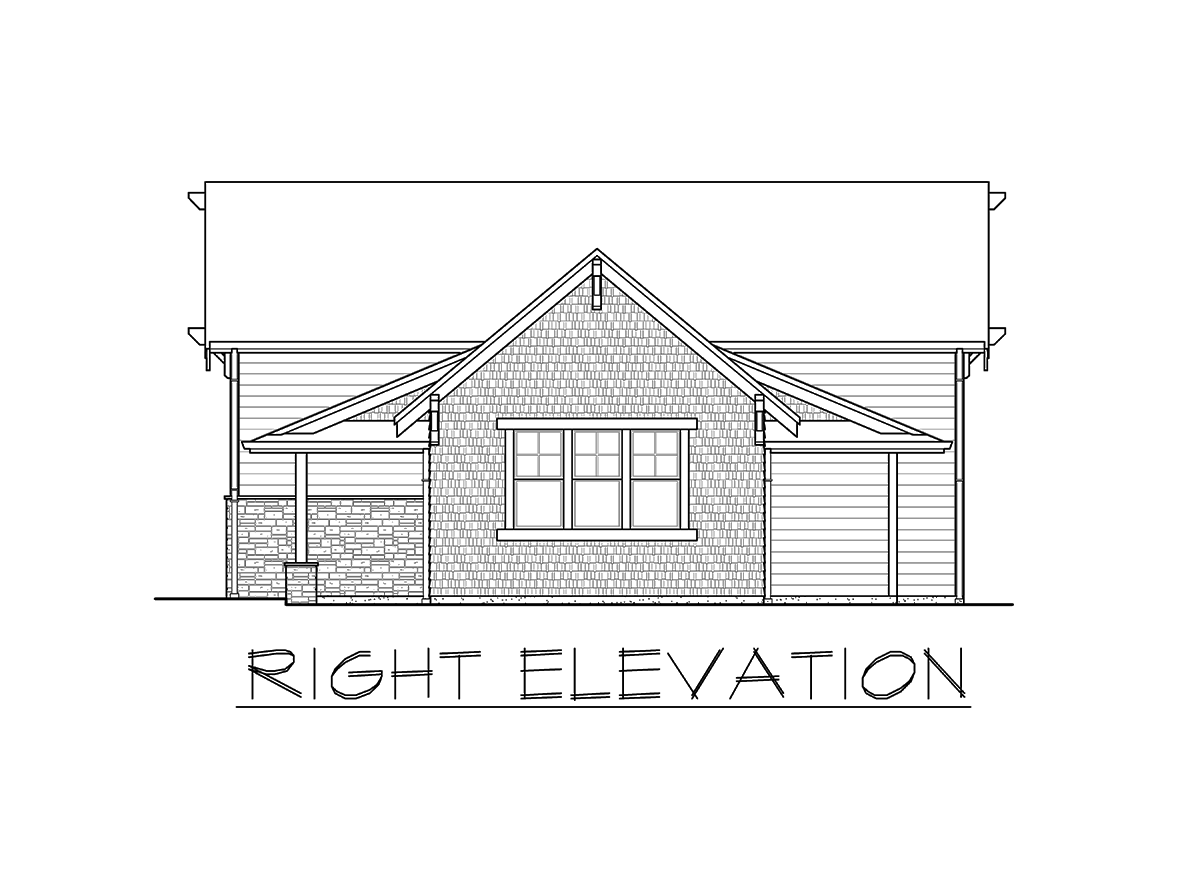 Plan 23664JD: Craftsman Style RV Garage - 1184 Sq Ft - Architectural Designs - Image #5 - Craftsman, Shingle, Traditional
