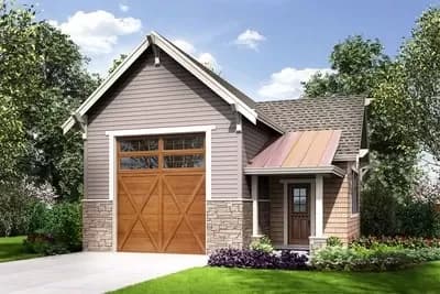 Craftsman Style RV Garage - 1184 Sq Ft - Architectural Designs
