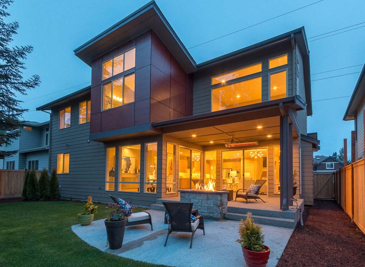Plan 23670JD: Northwest House Plan with Open Floor Plan - Image #4 - Contemporary, Modern, Northwest