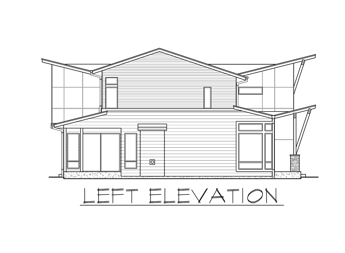 Plan 23670JD: Northwest House Plan with Open Floor Plan - Image #32 - Contemporary, Modern, Northwest