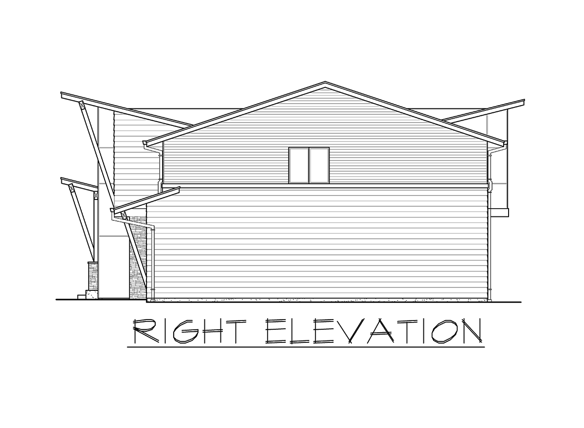 Plan 23670JD: Northwest House Plan with Open Floor Plan - Image #34 - Contemporary, Modern, Northwest
