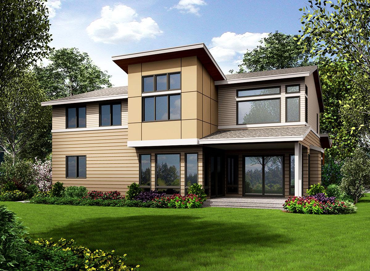 Plan 23670JD: Northwest House Plan with Open Floor Plan - Image #30 - Contemporary, Modern, Northwest