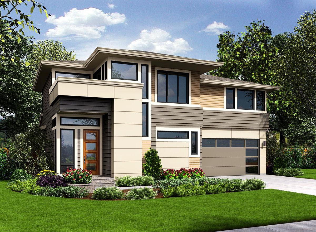 Plan 23671JD: Contemporary Modern Prairie-Inspired House Plan - Image #28 - Contemporary, Northwest, Prairie