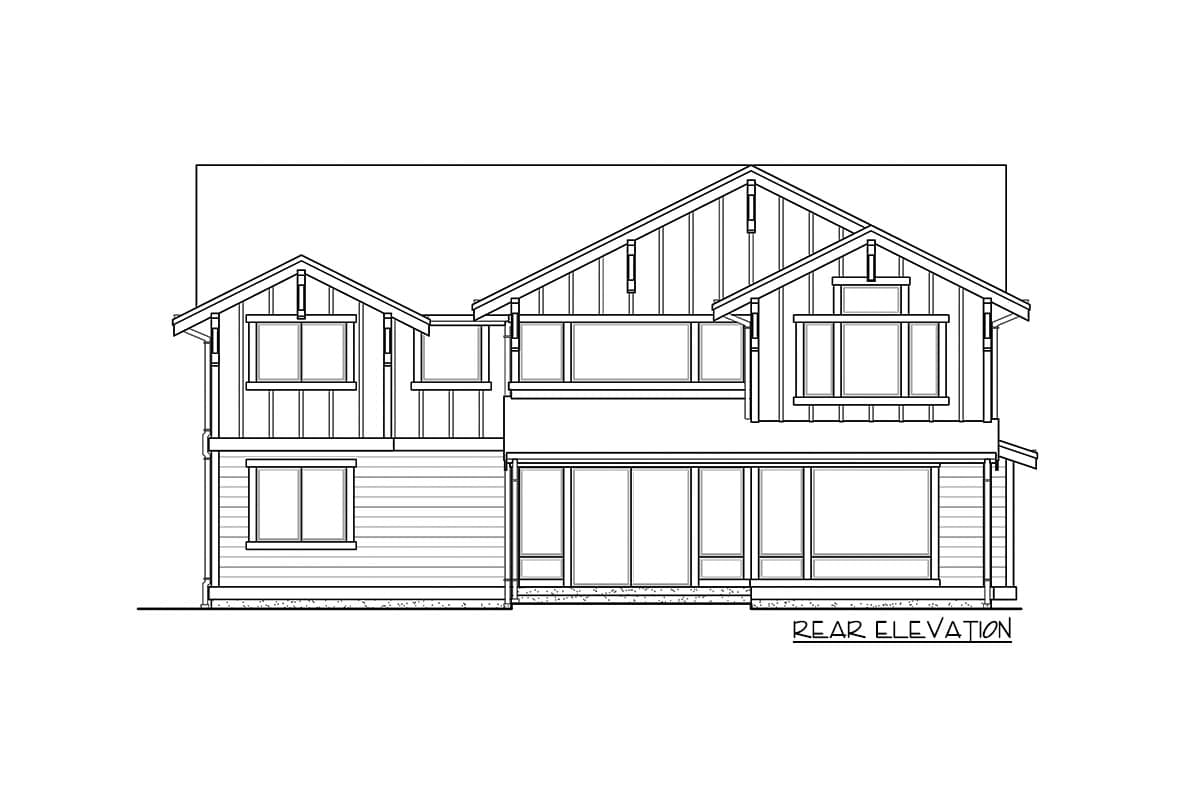 Plan 23676JD: 4 (or 5) Bed Craftsman House Plan With Upstairs Laundry - Image #32 - Craftsman, Farmhouse, New American, Traditional