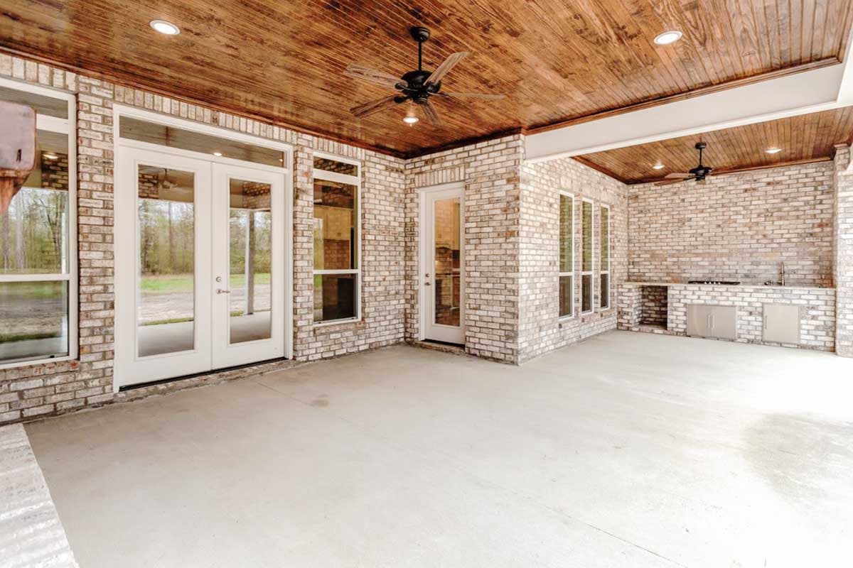 Plan 56418SM: 4 Bed Southern House Plan with Vaulted Ceilings - Architectural Designs - Image #28 - Country, Southern