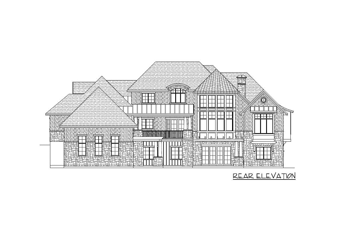 Plan 290000IY: Luxurious Craftsman House Plan with Optional Sports Court - 4034 Sq Ft - Image #24 - Craftsman, New American, Northwest