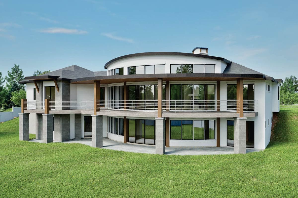 Plan 290001IY: Magnificent Rear Views - Image #18 - Contemporary, Craftsman, Northwest