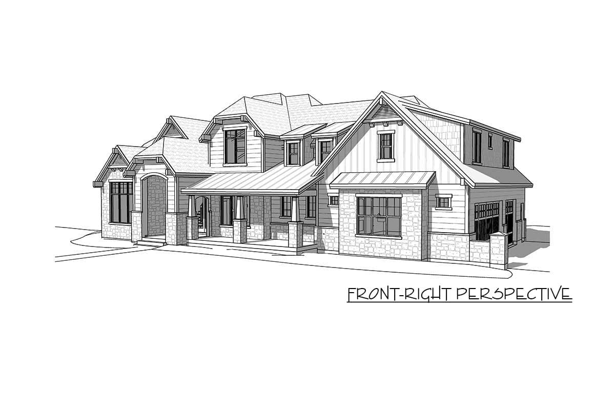 Plan 290003IY: Eight Bedroom Super Craftsman House Plan - Image #7 - Craftsman, Mountain, Northwest