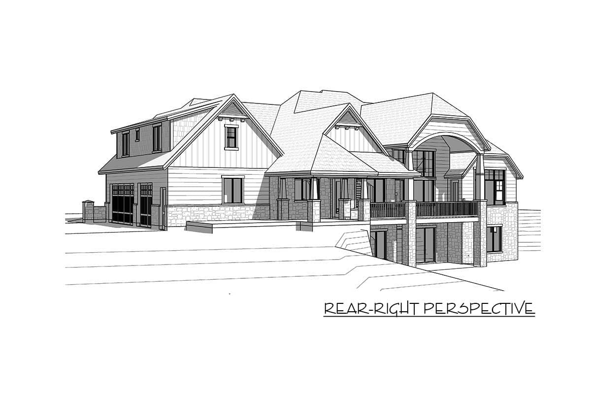Plan 290003IY: Eight Bedroom Super Craftsman House Plan - Image #9 - Craftsman, Mountain, Northwest