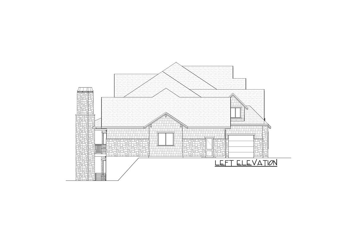 Plan 290016IY: Exciting Traditional House Plan with Optional Sports Court - Image #8 - Traditional