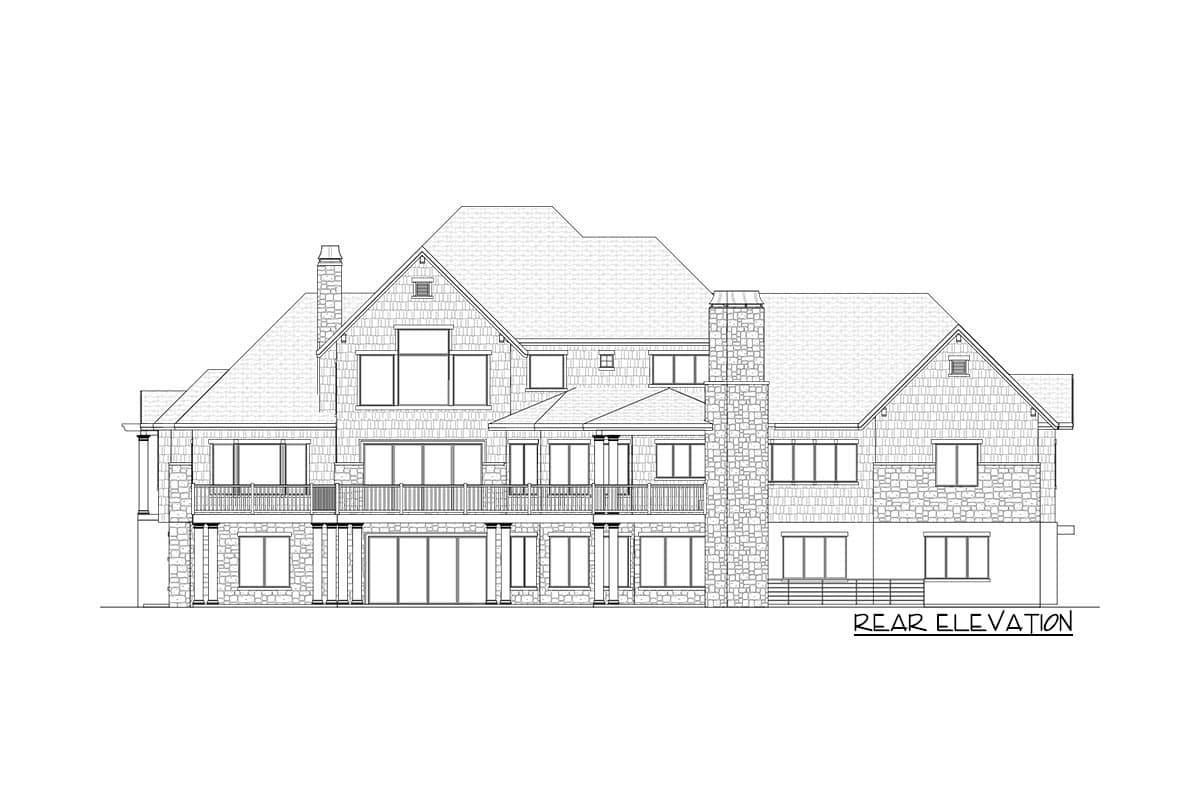 Plan 290016IY: Exciting Traditional House Plan with Optional Sports Court - Image #9 - Traditional